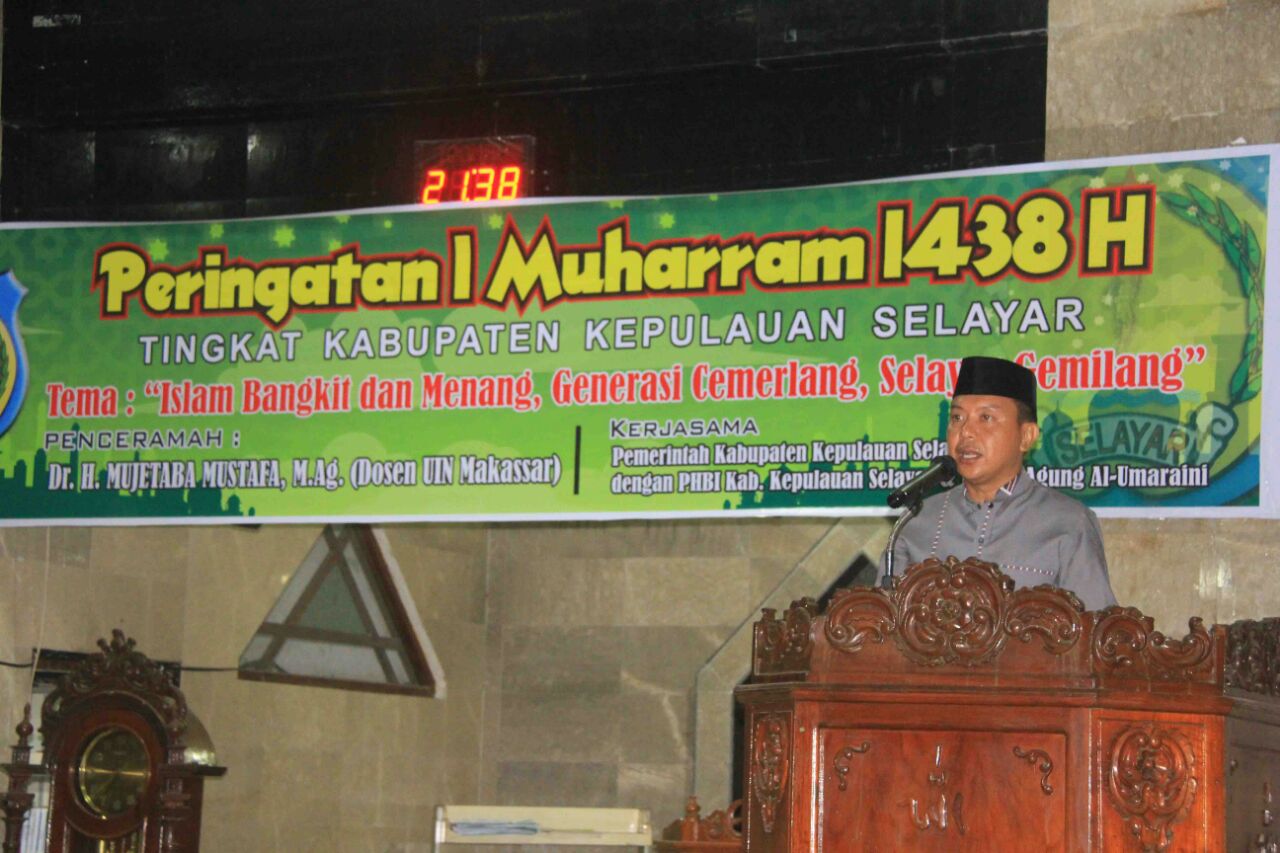 Pemkab Kepulauan Selayar Peringati Datangnya 1 Muharram 1438 H