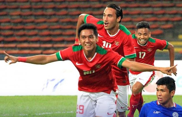 HUT ke-72 RI, Timnas Indonesia U-22 Pesta Gol ke Gawang Filipina