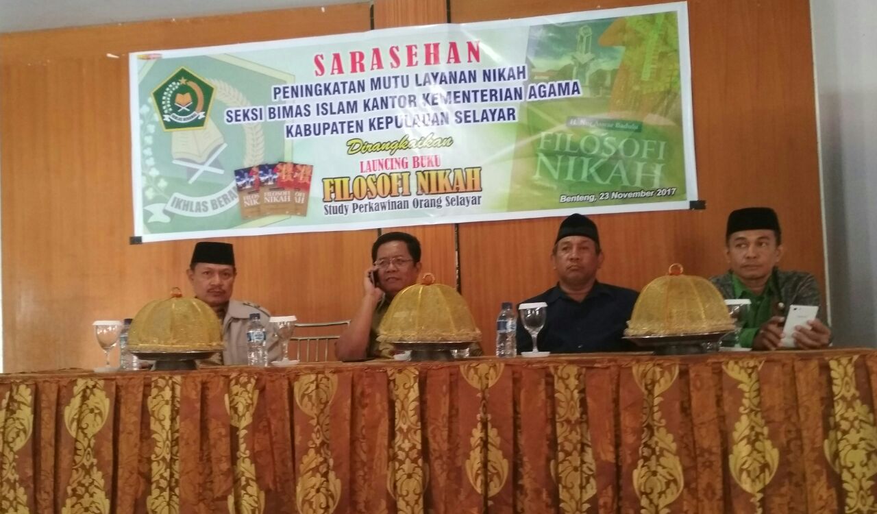 Buku “Filosofi Nikah” Karya Dr. Aswar Badulu Resmi Dilaunching