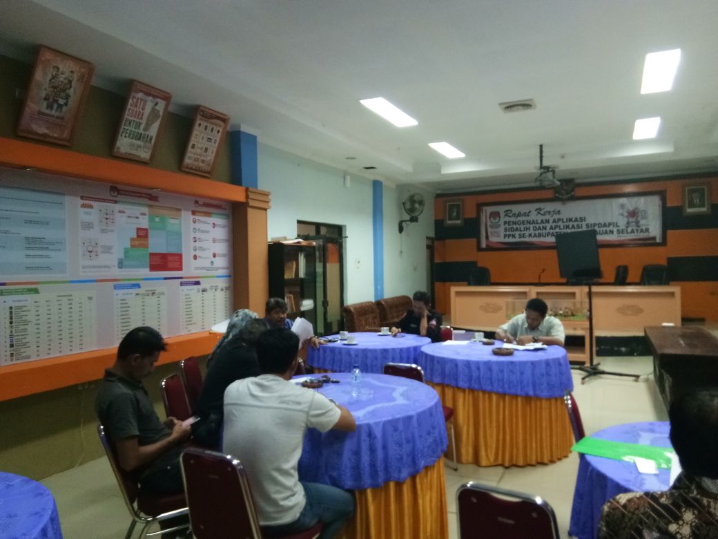 KPU Selayar tetapkan Lokasi dan Pemasangan Alat Peraga Kampanye Pilgub Sulsel 2018