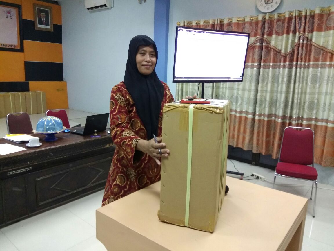 Surat Suara Pilgub SulSel 2018 Telah Tiba di Kantor KPU Kepulauan Selayar