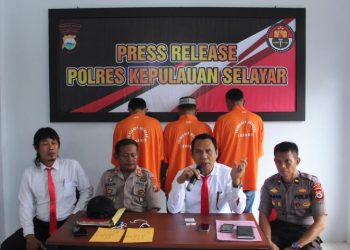 Polres Selayar Bekuk Sindikat Curanmor Antar Kabupaten