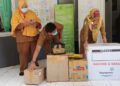 Hari ini, Tenaga Kesehatan Di Kecamatan Pasilambena Telah Divaksin Tahap I