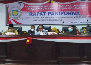 Ranperda Perubahan Anggaran 2021 Mulai Dibahas di DPRD Selayar