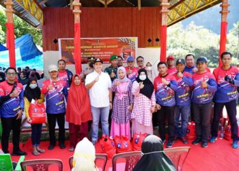 Rutan Selayar Ikuti Touring dan Bakti Sosial Kemenkumham Sulsel, Peduli Desa Terpencil