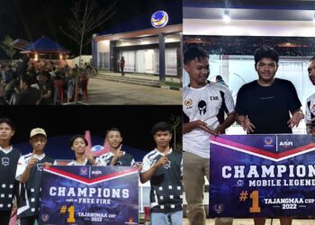 Tim NV & Old Ancor, Juarai Esport TajammAA Cup Season 1