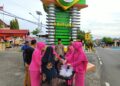 Sat Intelkam, Bag Ops dan Sat Tahti Polres Selayar Gandeng Bhayangkari Berbagi Takjil