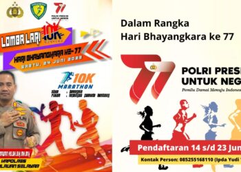 Polres Selayar Akan Gelar Fun Run 10 K, Sambut Hari Bhayangkara ke 77