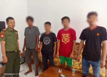 Petugas Balai TN. Takabonerate Tangkap 4 Pelaku Destruktif Fishing Asal Bonelambere di Perairan Lantigiang