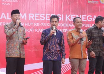 Malam Resepsi Kenegaraan HUT Proklamasi RI Ke-78 di Selayar Berlangsung Meriah