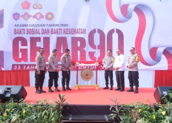 Cooling System Jelang Pemilu 2024, Lulusan TNI-Polri AKABRI 1990 Di Sulsel Gelar Bakti Sosial dan Bakti Kesehatan