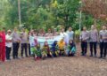 Polres Selayar dan Jajaran Ikut Aksi Penanaman 10 Juta Pohon Oleh Polri