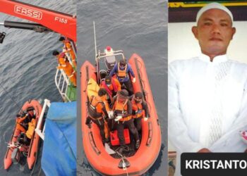 Jenazah Koki KM Yuiee Jaya II Ditemukan di Taka Subuh Desa Tarupa Takabonerate Selayar