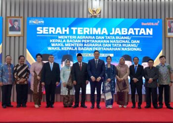 Sertijab Menteri dan Wakil Menteri ATR/BPN, Nusron Wahid: Siap Lanjutkan Rintisan AHY
