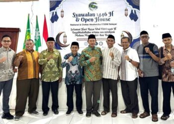 Rektor & Civitas Akademika ITSBM Selayar Gelar Syawalan dan Open House