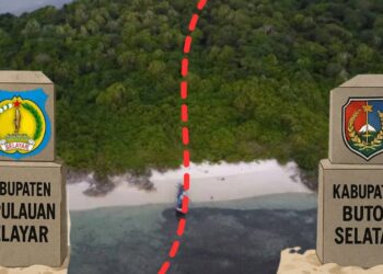 Bupati Selayar ke Pulau Kakabia, Misi Mengurai Tapal Batas Yang Tak Jelas