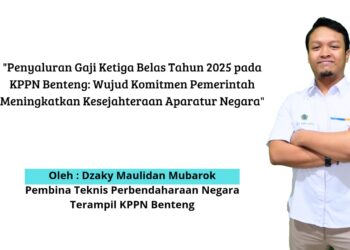 Penyaluran Gaji Ketiga Belas Tahun 2025 pada KPPN Benteng: Wujud Komitmen Pemerintah Meningkatkan Kesejahteraan Aparatur Negara