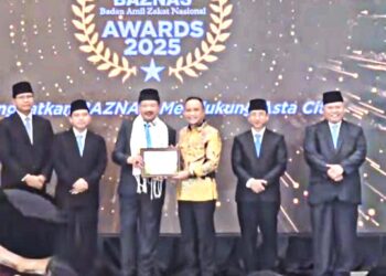 Dua Penghargaan Sekaligus, Bupati Natsir Ali dan BAZNAS Selayar Harumkan Nama Daerah di Ajang Nasional