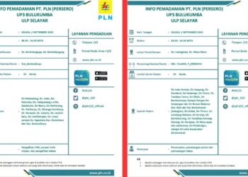 PLN Jadwalkan Pemadaman Listrik di Selayar untuk Pemeliharaan Jaringan