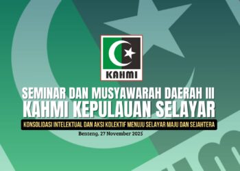 Musda III KAHMI Selayar Akan Dirangkaikan Seminar Nasional Bersama Rokhmin Dahuri dan Sejumlah Akademisi