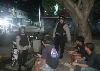 Sabhara Polres Selayar Berhasil Bubarkan Kelompok Remaja yang Hendak Tawuran