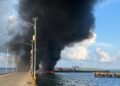 Kebakaran KM Citra Anugrah di Pelabuhan Rauf Rahman Benteng, Dua ABK Meninggal Dunia