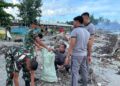 Sinergi TNI Polri dan Pemkab, Bersihkan Pantai di Benteng Kepulauan Selayar