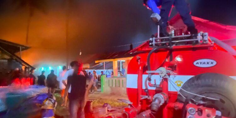 3 Kebakaran Terjadi Dalam 2 Hari, Kapolres Selayar Kembali Ingatkan Kewaspadaan Warga