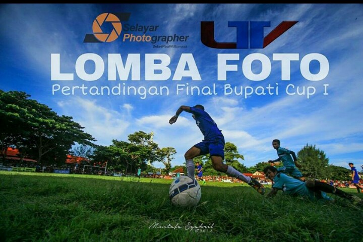 Laga Final Bupati Cup I Diabadikan Puluhan Penggemar Fotografi Lokal Selayar