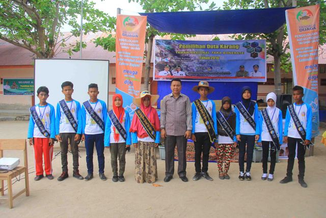 Bupati Kepulauan Selayar Canangkan Pemilihan Duta Karang TN Taka Bonerate