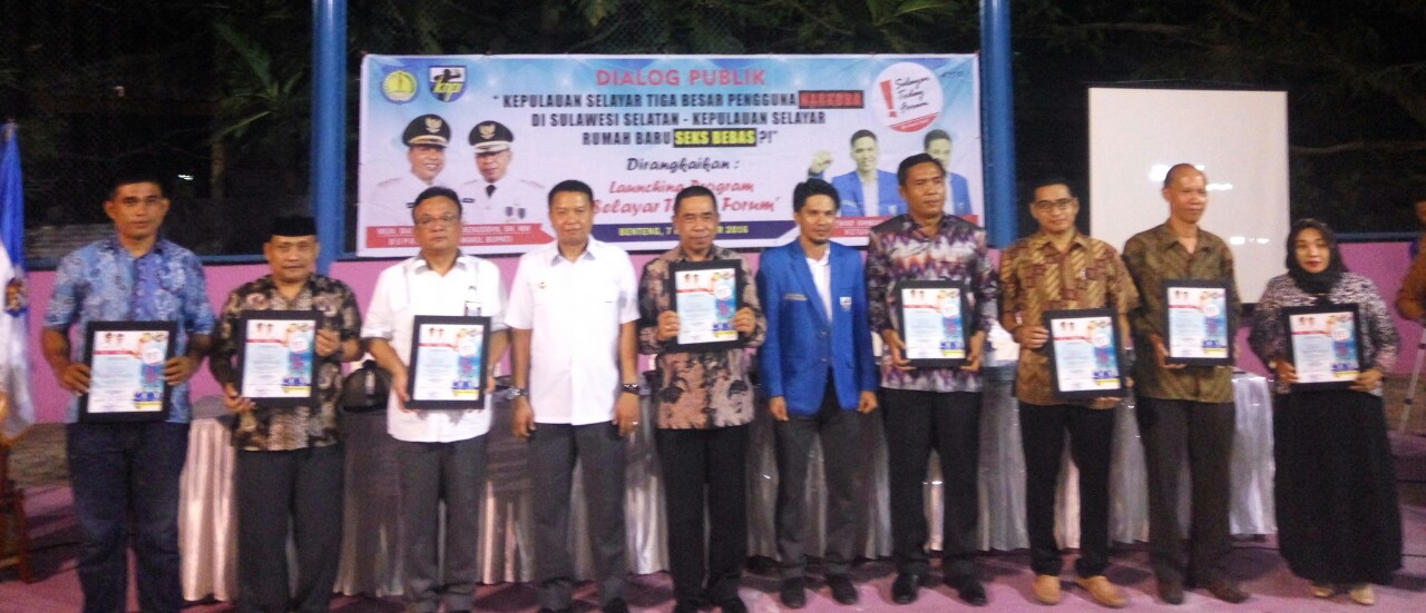 Kepala BNN Sul-Sel & Jajaran Muspida Kep.Selayar Hadiri “Selayar Today Forum”
