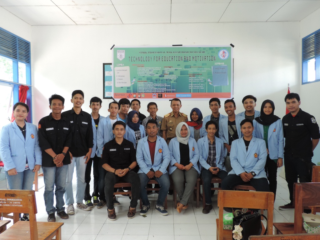 Perkenalkan IT, STIMIK Professional Makassar Gelar Kegiatan “Stimik Professional Road To Selayar”