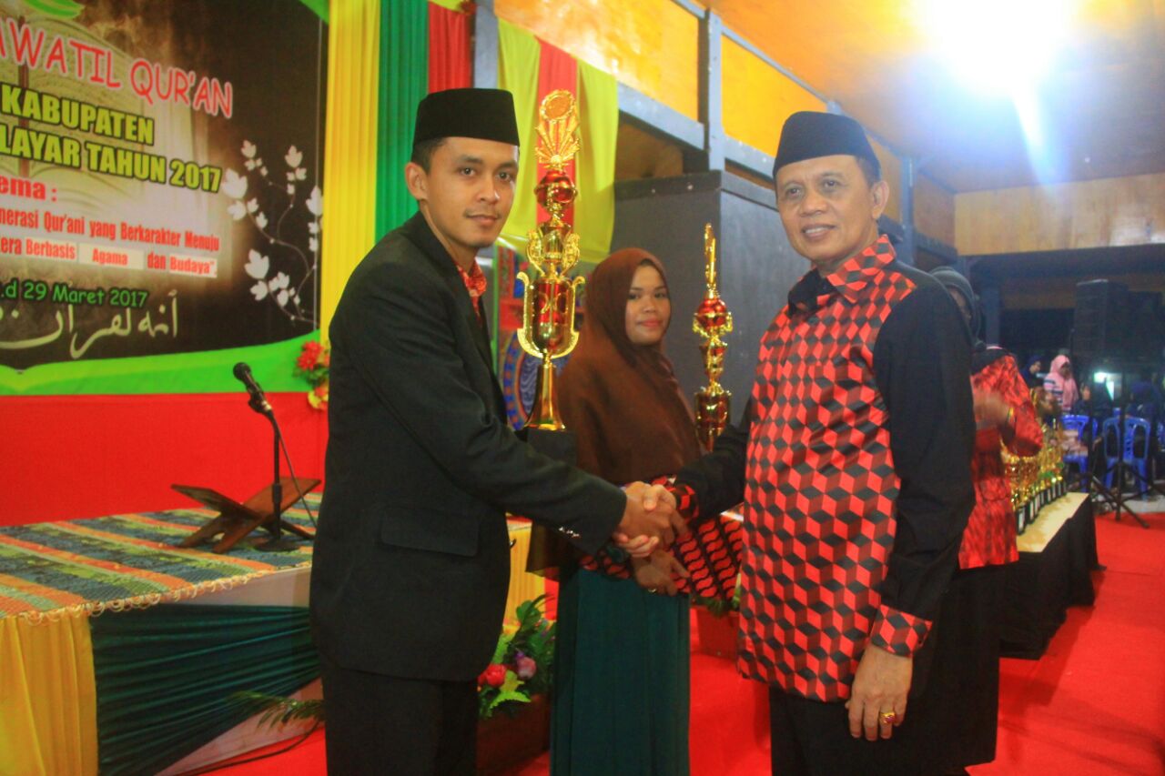 Resmi Ditutup, Kecamatan Bontoharu Juara Seleksi Tilawatil Quran Tingkat Kabupaten