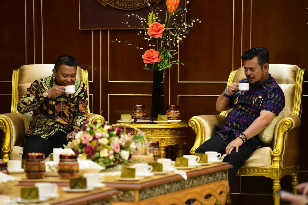 Temui Gubernur SulSel, Basli Ali Paparkan Festival Pesona Taka Bonerate dan Rencana Progres KEK