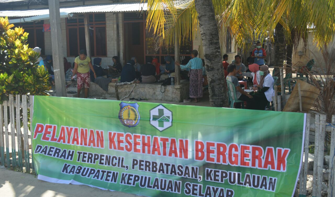 Warga Pulau Terpencil Antusias Manfaatkan Layanan Kesehatan Bergerak Selayar