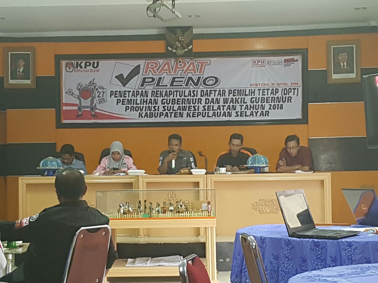 KPU Kepulauan Selayar Tetapkan DPT Pilgub SulSel Ada 571 Dicoret. Berikut Rinciannya