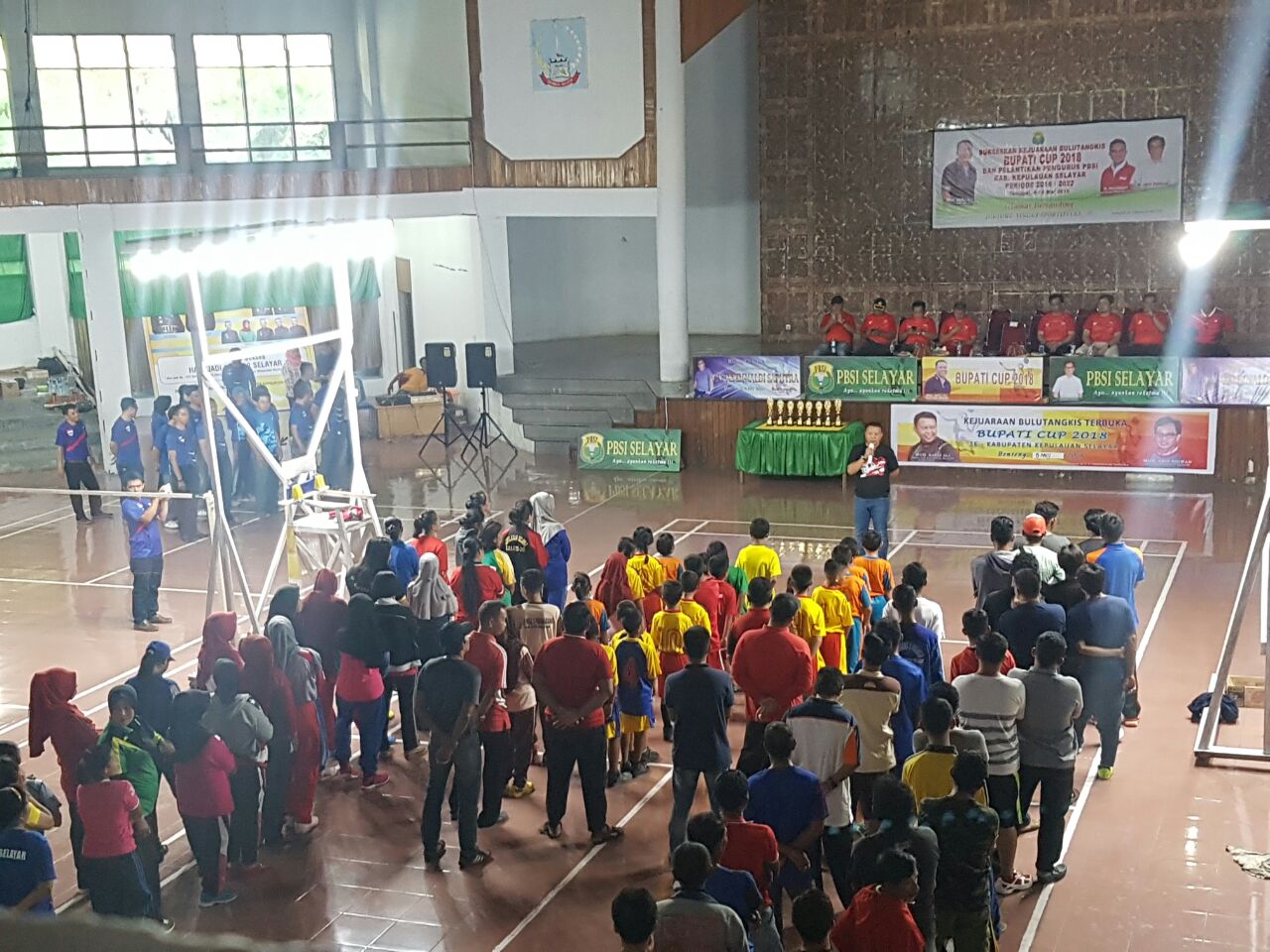 Bupati Kepulauan Selayar Buka Resmi Kejuaraan Bulutangkis Bupati Cup 2018