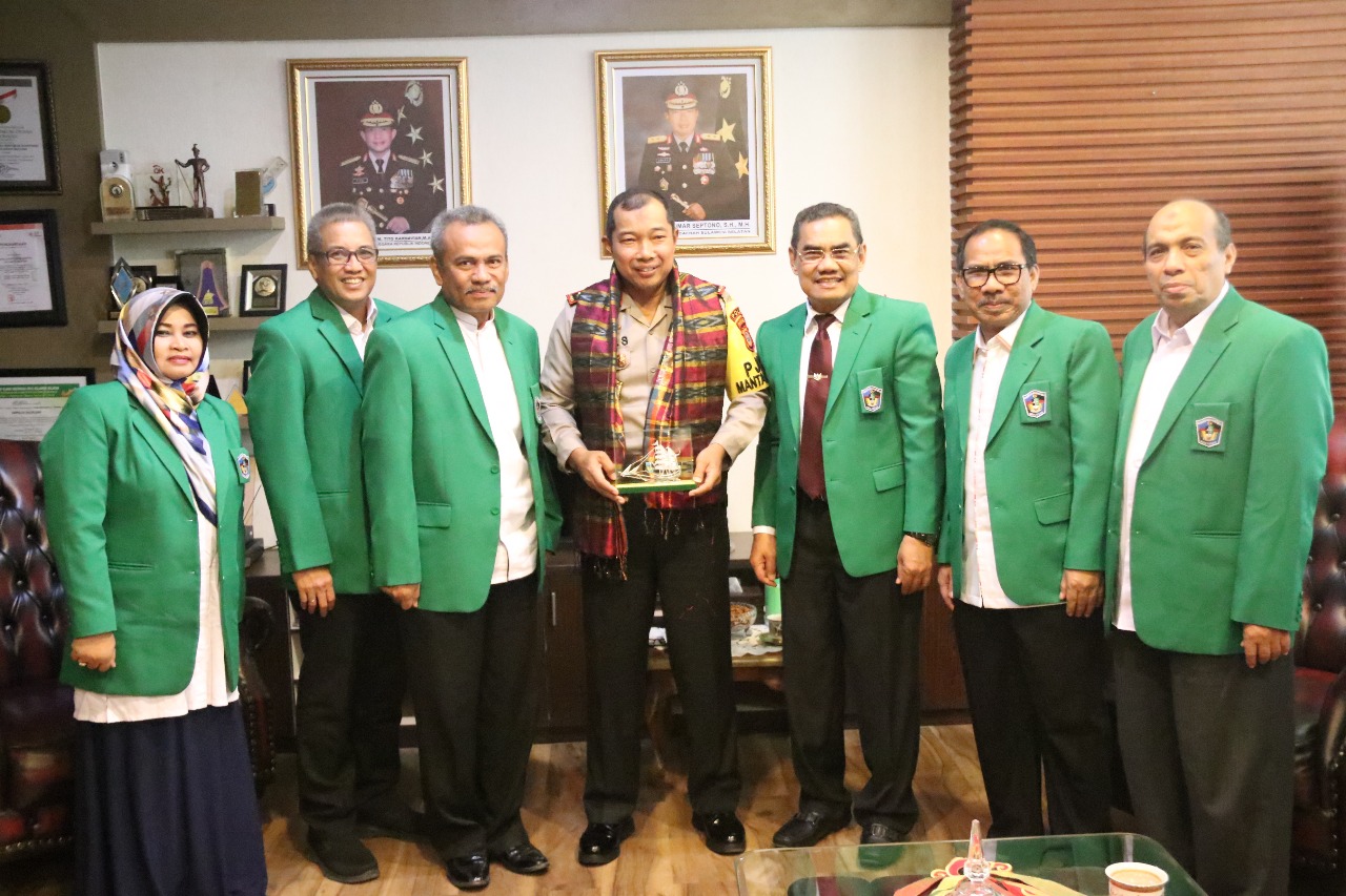 Bahas Sistim Keamanan Kampus, Pimpinan UMI Temui Kapolda Sulsel