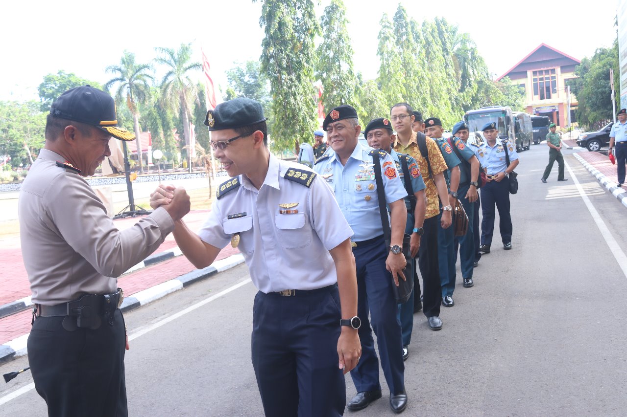 Kapolda Sulsel Sambut Kedatangan Rombongan KKDN Pasis Dikreg XLV Sesko TNI