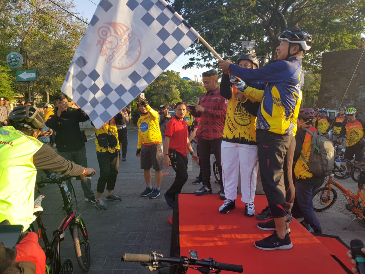 Kapolda Sulsel Lepas Peserta Jamselinas 2018 di Makassar