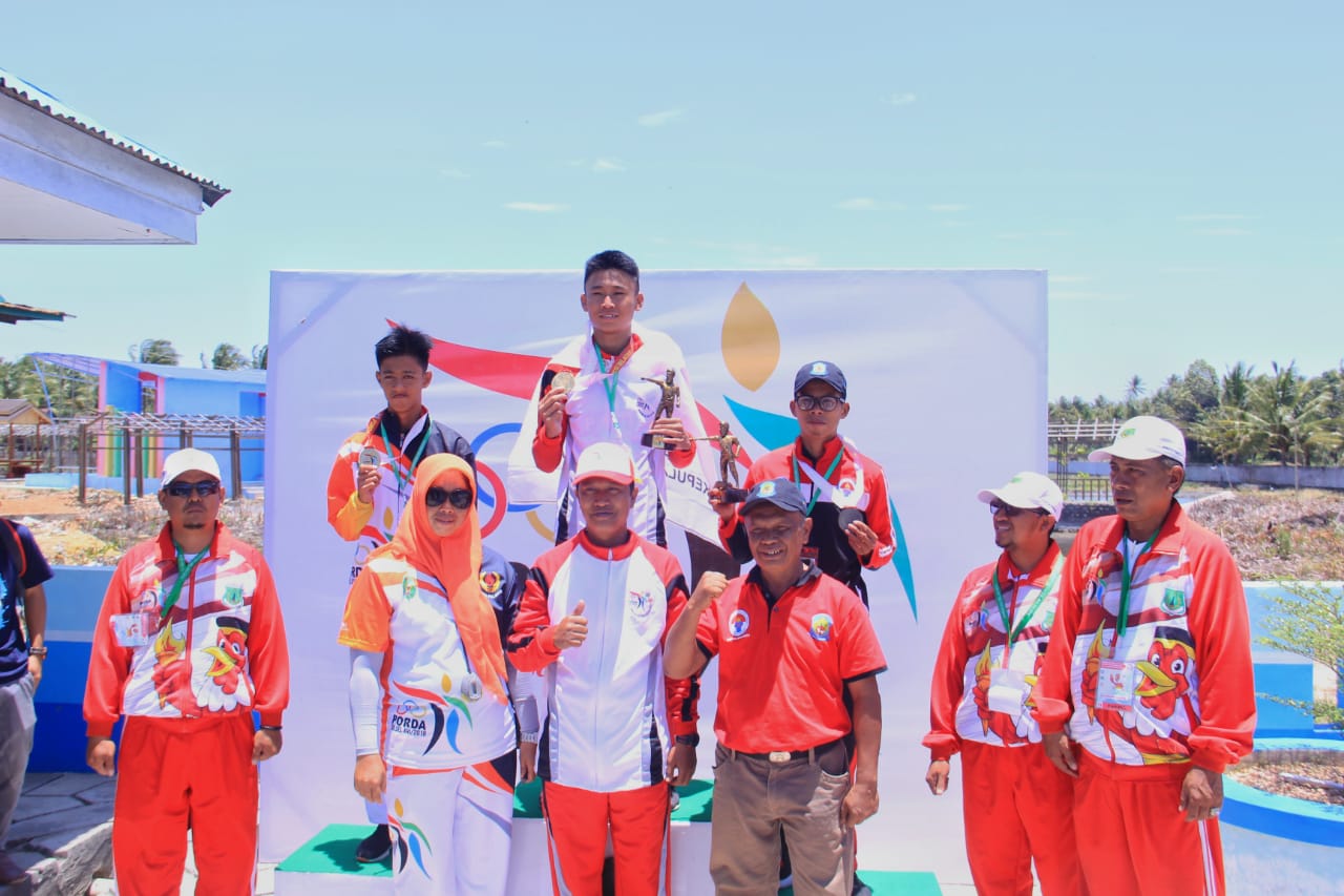 Atlet Renang Selayar Pecahkan Rekor 100 M Gaya Punggung
