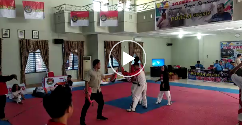 Video : Suasana Latihan Atlet Taekwondo Kab Kep Selayar