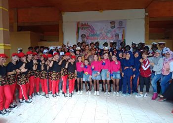 Lomba Senam Kolosal Sat Lantas Kepulauan Selayar, dipadati kaum Milenial