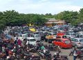 Puncak Arus Balik, Ratusan Kendaraan Padati Pelabuhan Pamatata