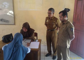 SMKN 1 Selayar Jalankan Gerakan Mengantar Anak di hari Pertama Sekolah