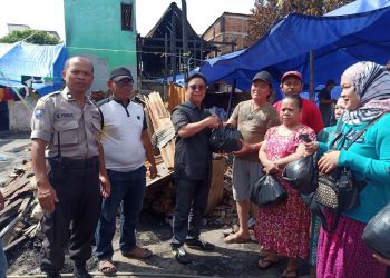 Reses di Makassar, Rapsel Ali Temui Korban Kebakaran di Rappokalling