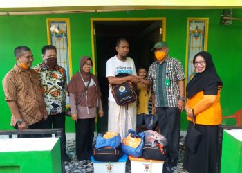 Gerak Cepat, BPBD Salurkan Bantuan Untuk Korban Kebakaran Di Kecamatan Benteng
