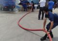 Pelabuhan Pamatata Dibuka Untuk Logistik, Semua Mobil Disemprot Disinfektan