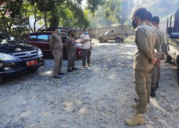 Tegakkan Hukum Larangan Merokok, Satpol PP Kep. Selayar Pantau sejumlah kantor-Kantor Pemerintah