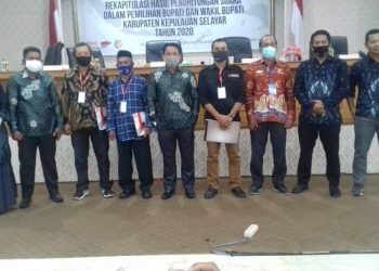 Partisipasi Pemilih Pada Pilkada Selayar Capai 83,80 Persen, Tertinggi di Sulsel